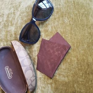 Coach Blue Sunglasses